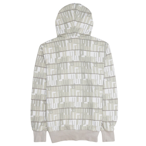 Puma Men Beige Graphic Pullover Hoodie Size S Casual Sportswear