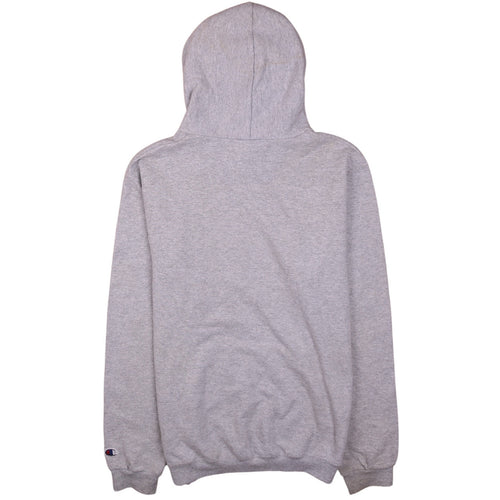 Champion Boys Grey Pullover Hoodie YXL Fleece Cotton Blend Logo Sweatshirt