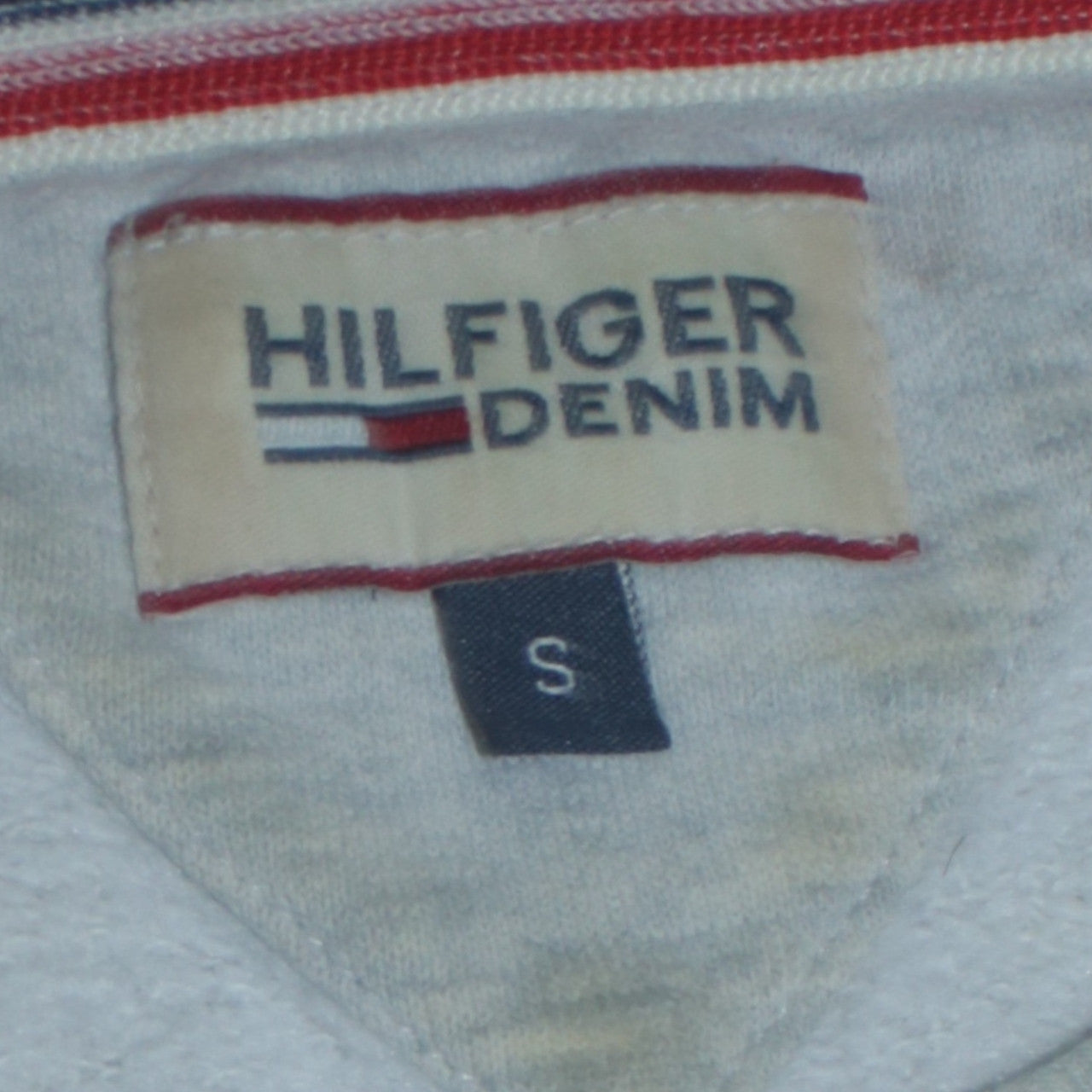 Tommy Hilfiger Men’s Grey Small Logo Sweatshirt Size S