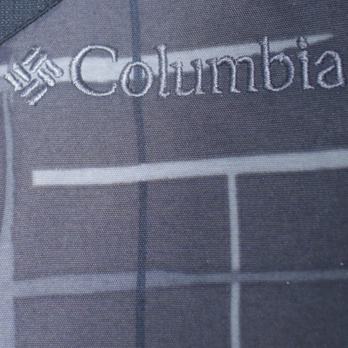 Columbia Boys Grey Geometric Waterproof Lined Winter Puffer Jacket 20 Plus