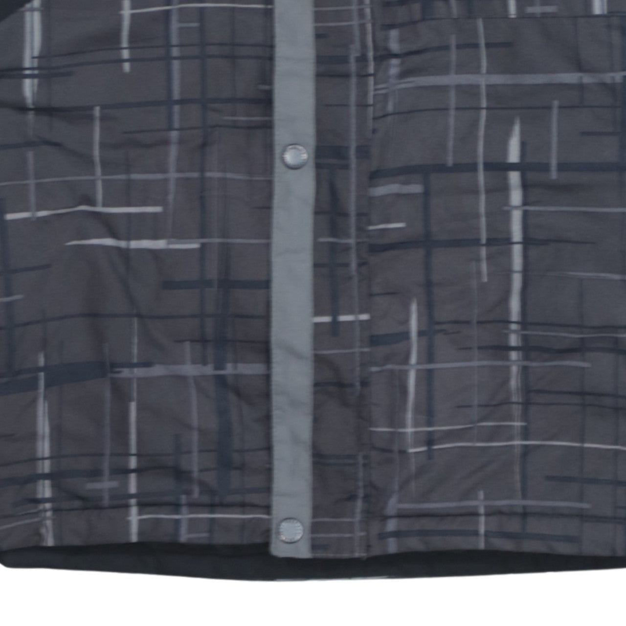 Columbia Boys Grey Geometric Waterproof Lined Winter Puffer Jacket 20 Plus