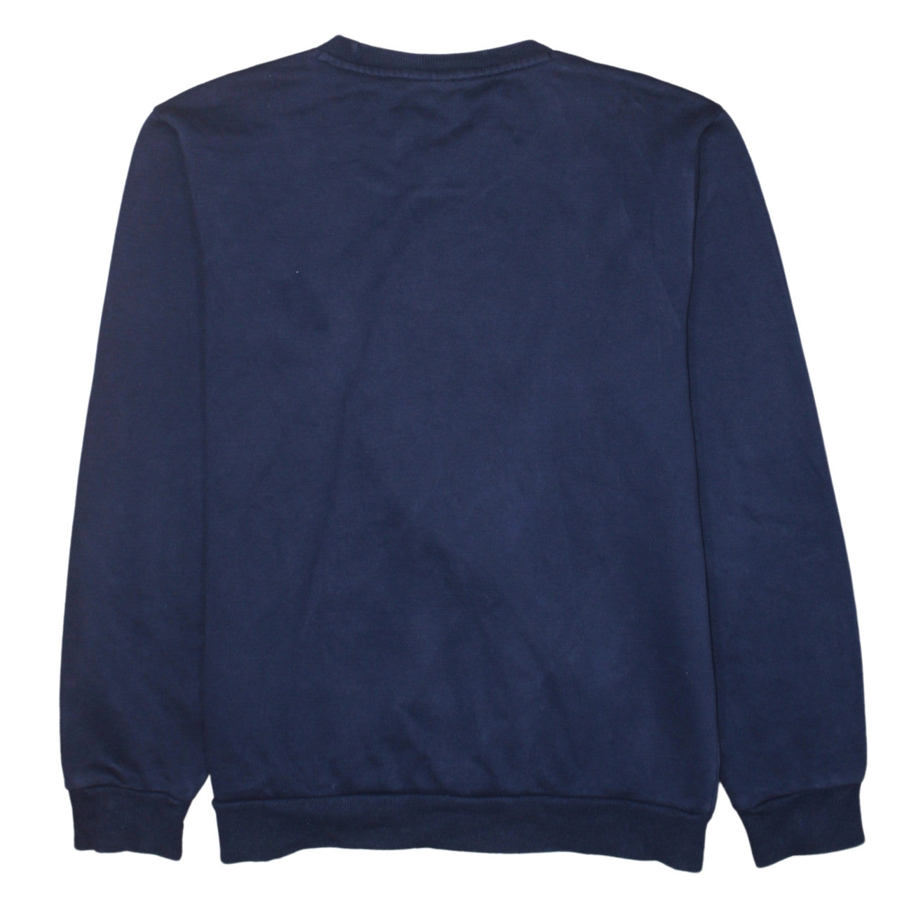 Puma Mens Blue Crew Neck Logo Sweatshirt M Regular Fit Pullover