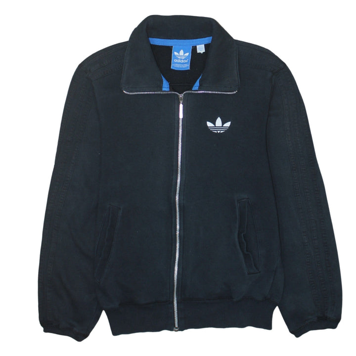 Adidas Women's Black XS Track Jacket Full Zip Casual Sportswear