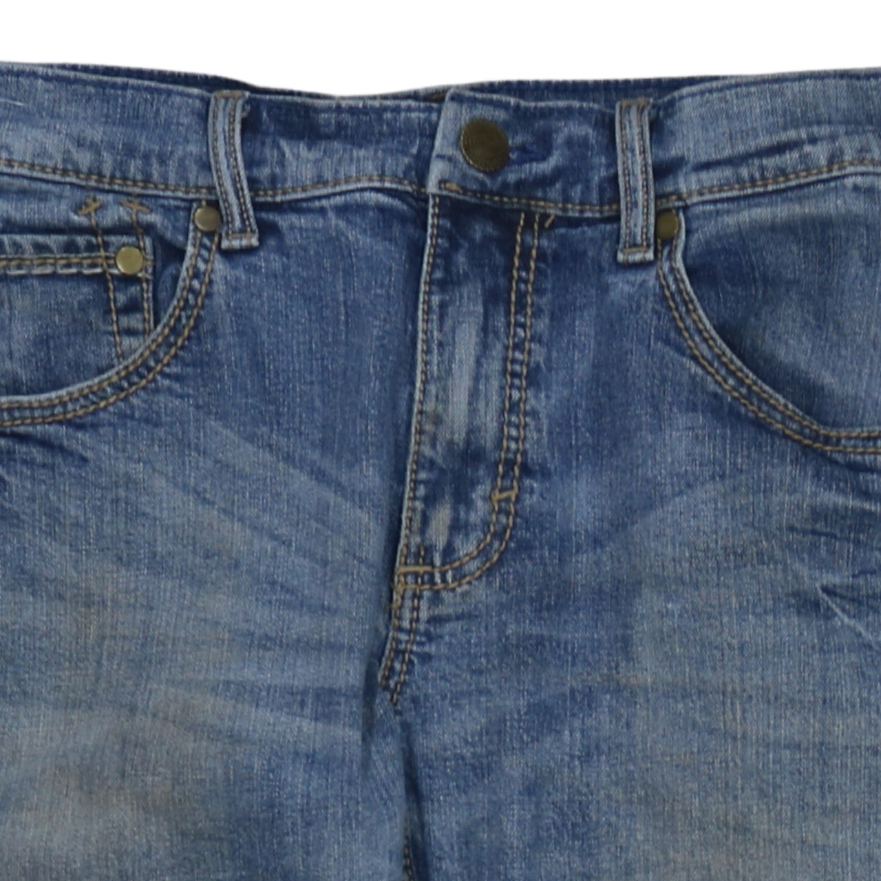 Wrangler Men's Blue 30x32 Straight Leg Denim Jeans