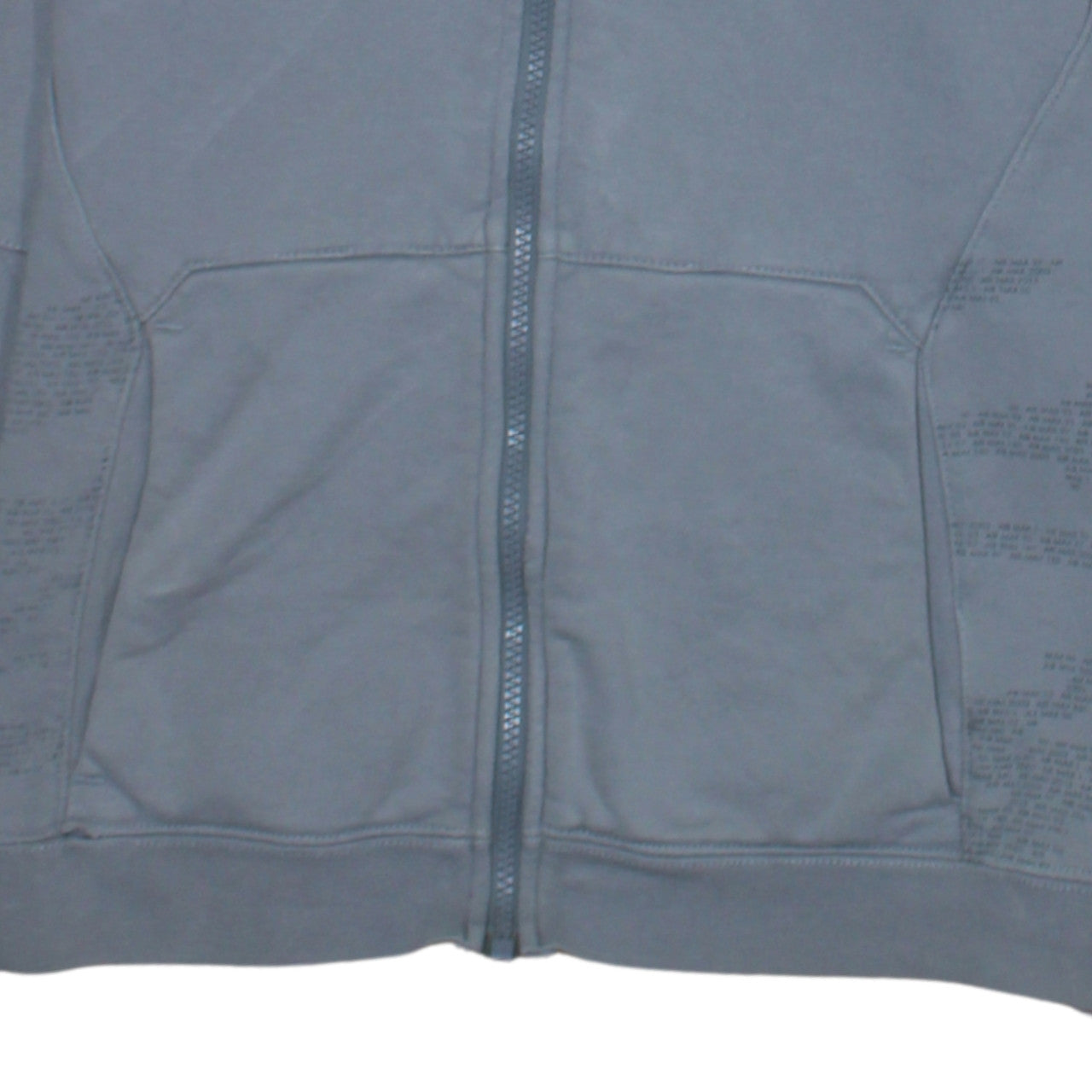 Nike Boys Grey Full Zip Hoodie Air Max 13-15 Years Hooded Sweatshirt