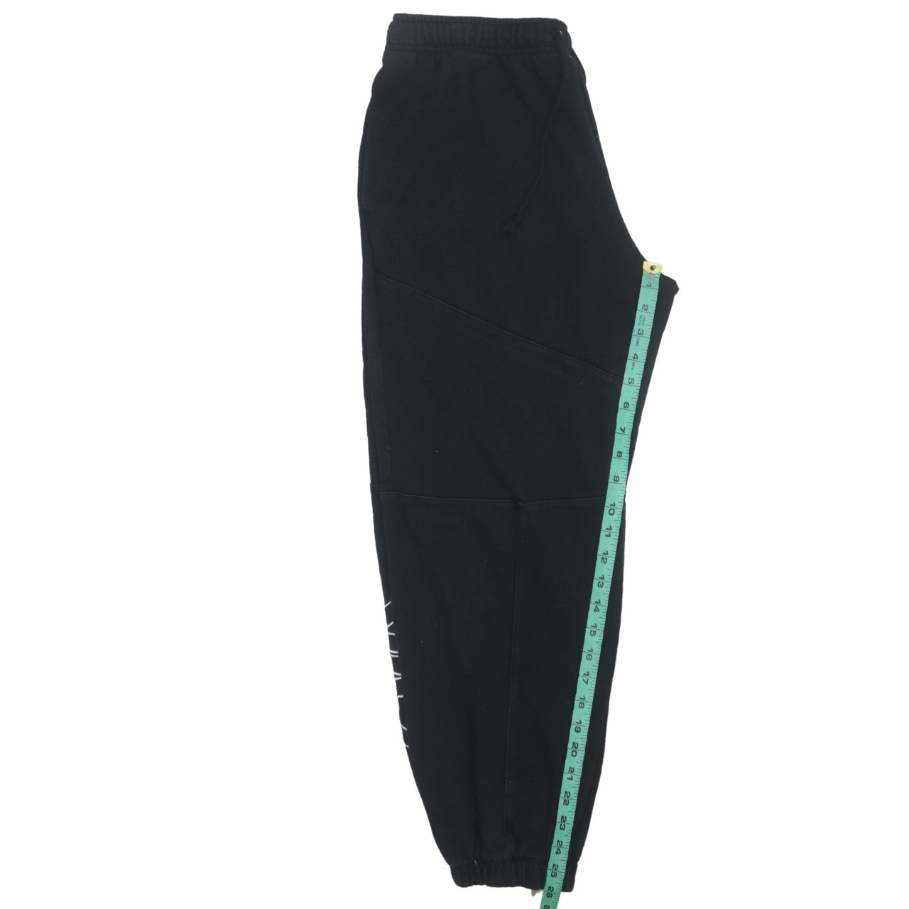 Nike Air Women's Black Jogger Trousers M Fleece Drawstring