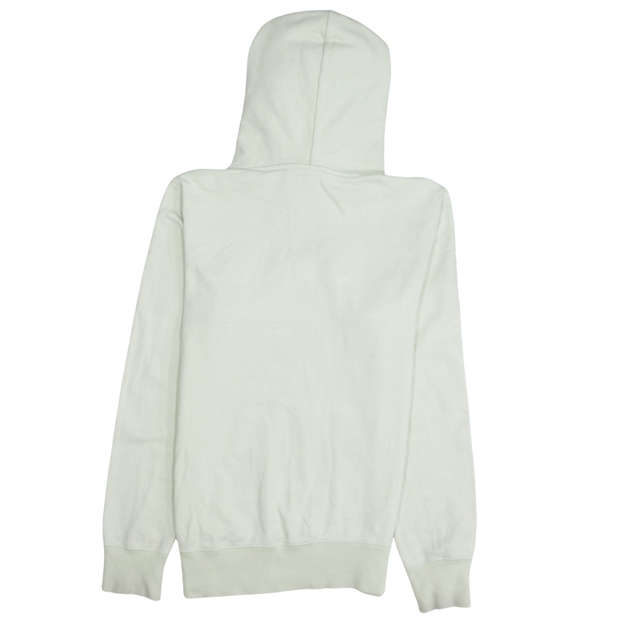 Champion Women's Small White Pullover Hoodie with Logo Embroidery