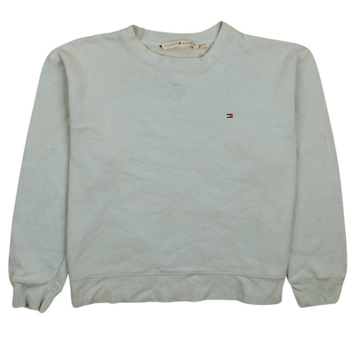 Tommy Hilfiger Men's Beige 2XL Crew Neck Pullover Sweatshirt
