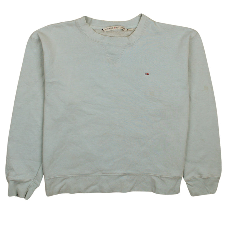 Tommy Hilfiger Men's Beige 2XL Crew Neck Pullover Sweatshirt