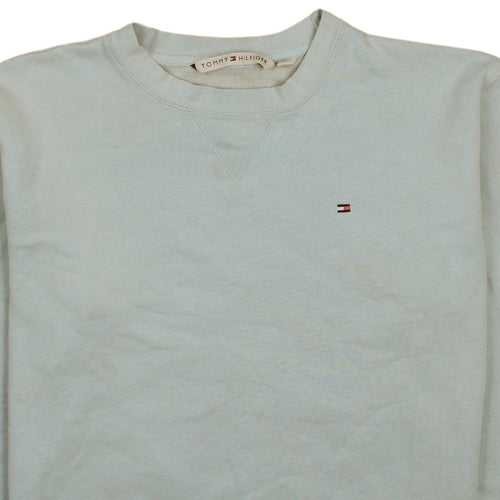 Tommy Hilfiger Men's Beige 2XL Crew Neck Pullover Sweatshirt