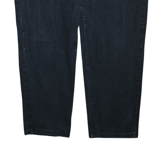 Lee Women's Blue High Rise Tapered Jeans Size 14 Cotton Retro