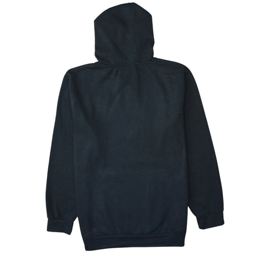 Kappa Men's Black 2XL Pullover Hoodie with Logo Pocket