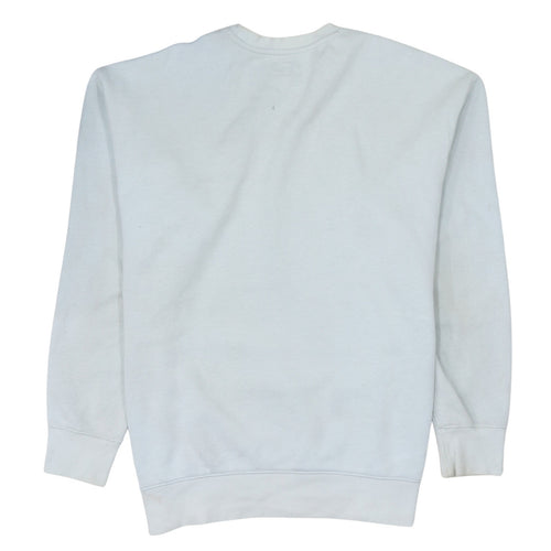 Levi's Men's White Relaxed Fit Crew Neck Sweatshirt L