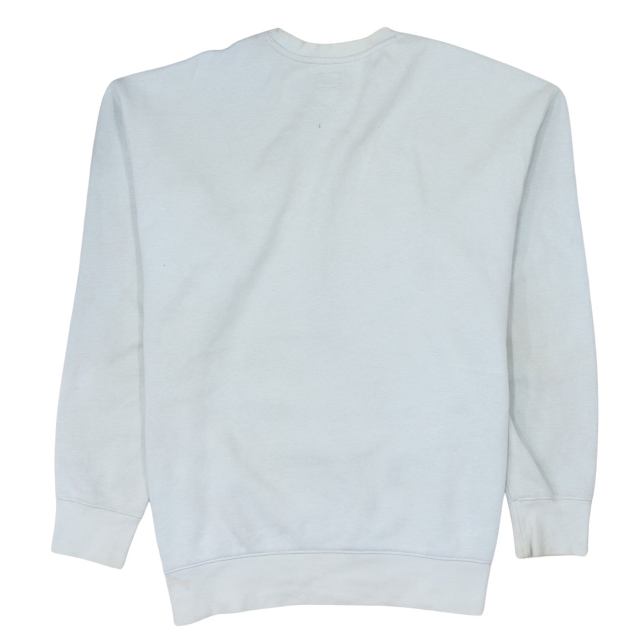 Levi's Men's White Relaxed Fit Crew Neck Sweatshirt L