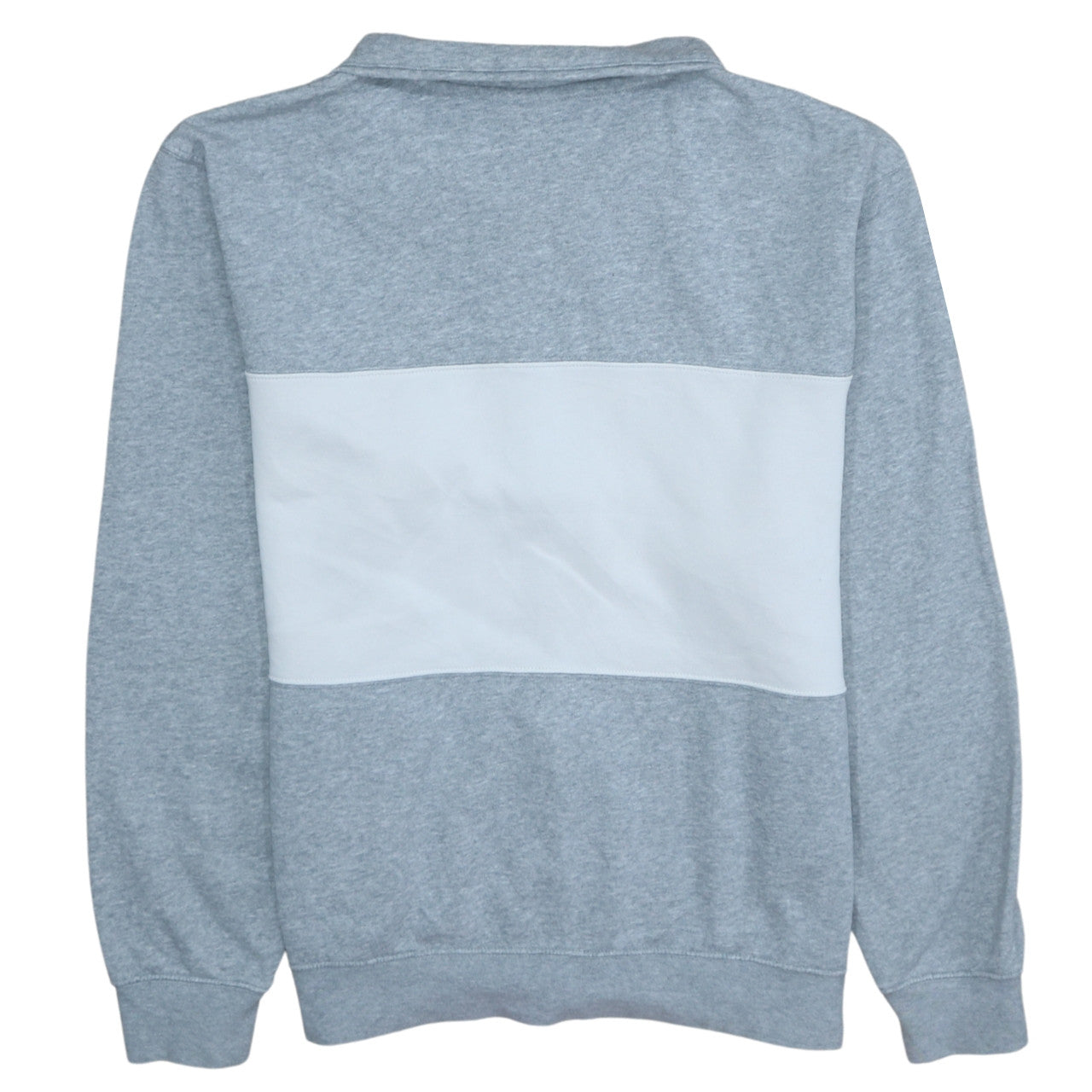 Nike Men’s Grey Colourblock Track Jacket Size M Full Zip