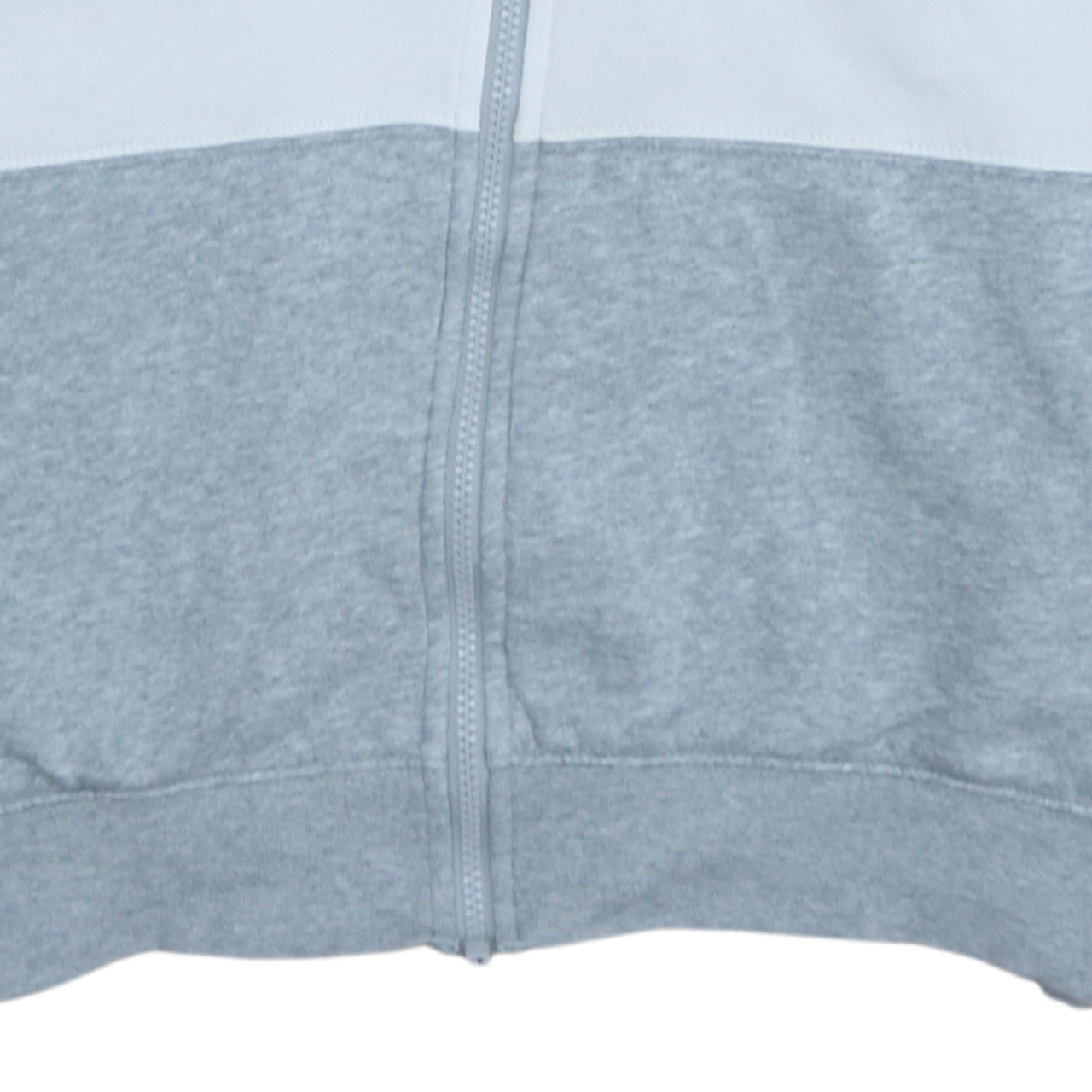 Nike Men’s Grey Colourblock Track Jacket Size M Full Zip