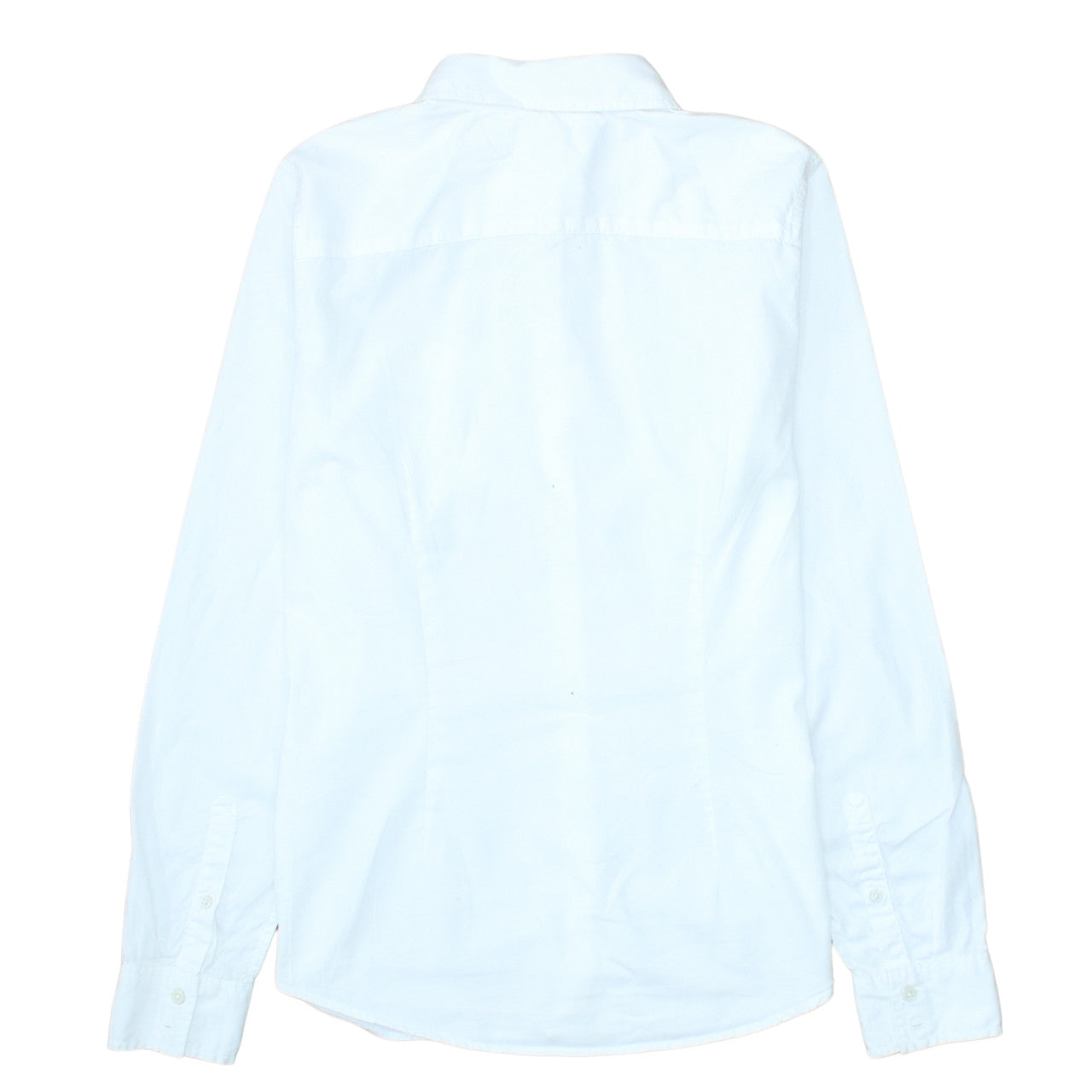 Tommy Hilfiger Men's White Classic Fit Cotton Button-Up Shirt M