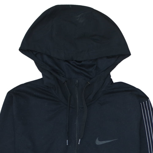 Nike Men's Black Dri-Fit 1/4 Zip Pullover Hoodie Size M