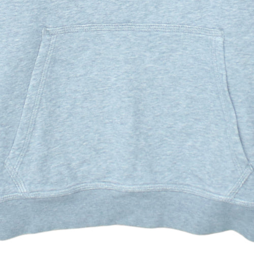 Nike Men's Grey Pullover Hoodie Size S Regular Fit Fleece Sweatshirt