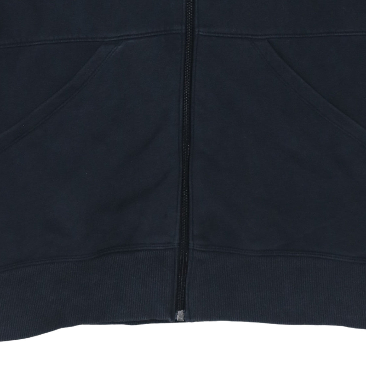 Under Armour Womens Black Full Zip Hoodie Size M Cotton Blend Casual