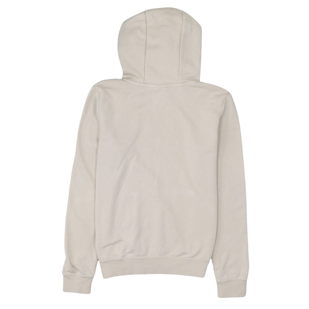 Nike Women Beige Pullover Hoodie Small Logo Hooded Sweatshirt