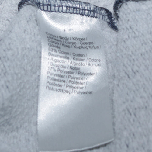 Lacoste Men Blue Full Zip Hoodie M Regular Fleece