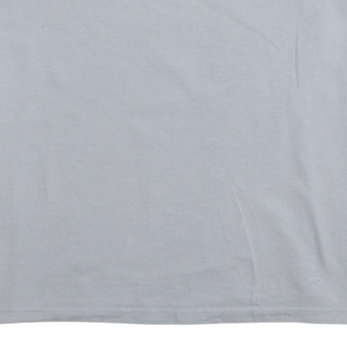 Columbia Men’s Grey Outdoor Graphic Cotton Crew Neck T-Shirt M