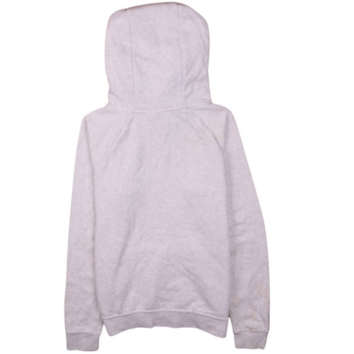 Nike Womens Grey XS Pullover Hoodie with Logo and Kangaroo Pocket