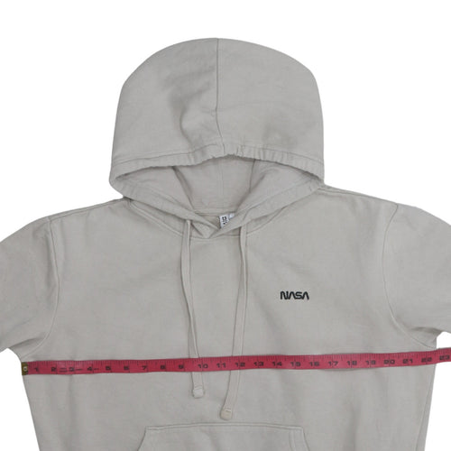 H&M Divided Women's Beige NASA Pullover Hoodie Size S