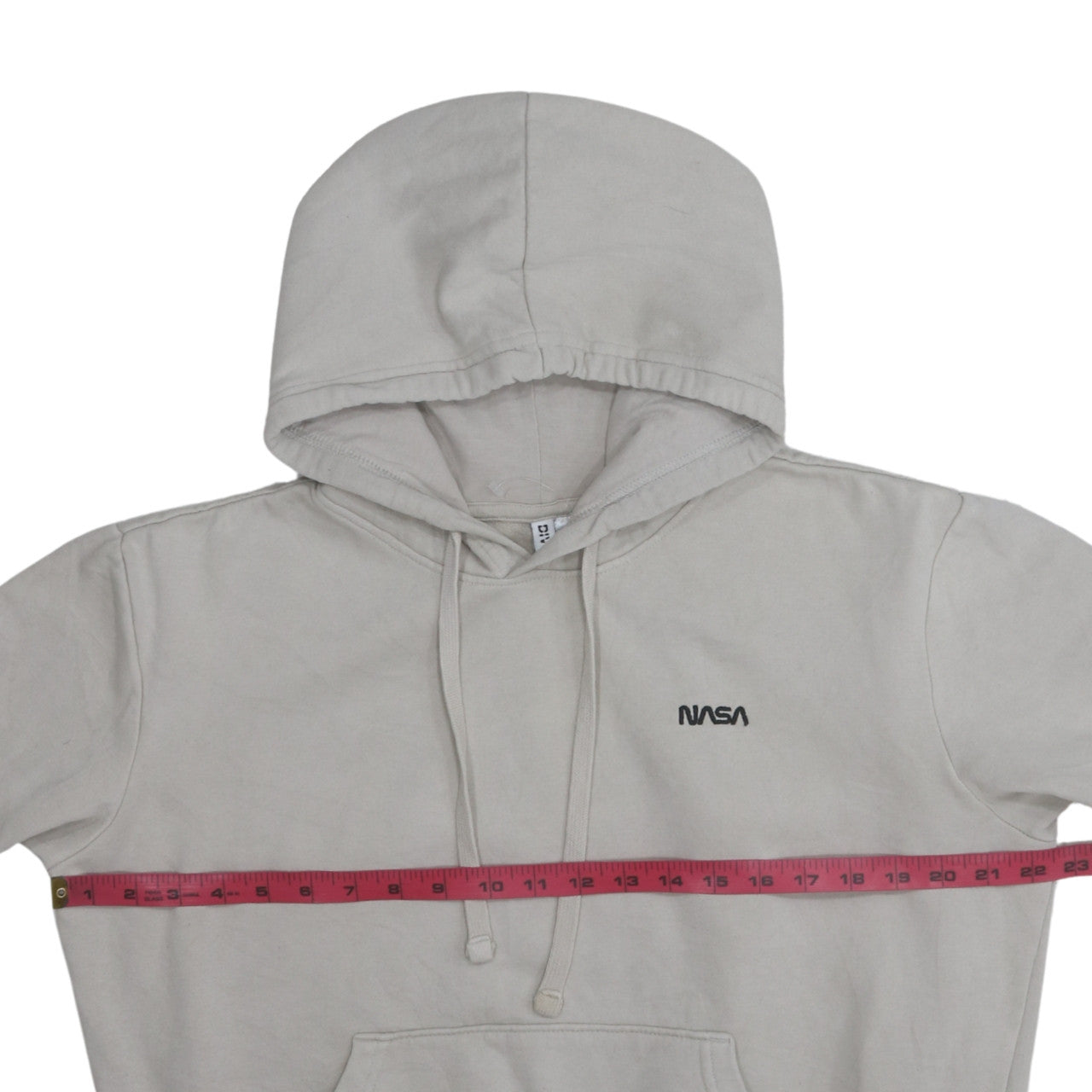 H&M Divided Women's Beige NASA Pullover Hoodie Size S