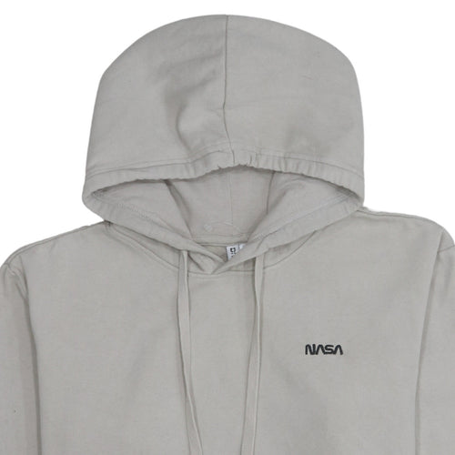 H&M Divided Women's Beige NASA Pullover Hoodie Size S