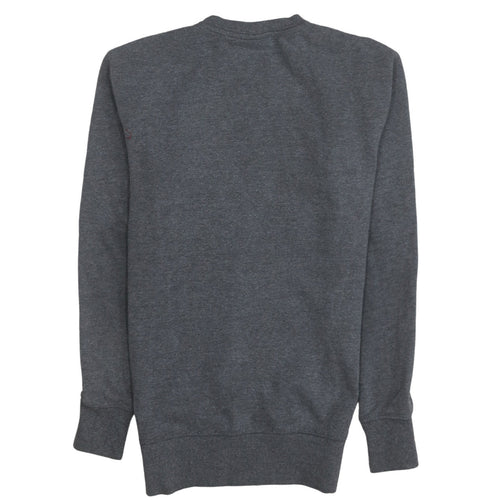 Ellesse Women's Grey Colourblock Logo Sweatshirt UK 8