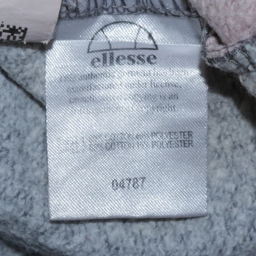 Ellesse Women's Grey Colourblock Logo Sweatshirt UK 8