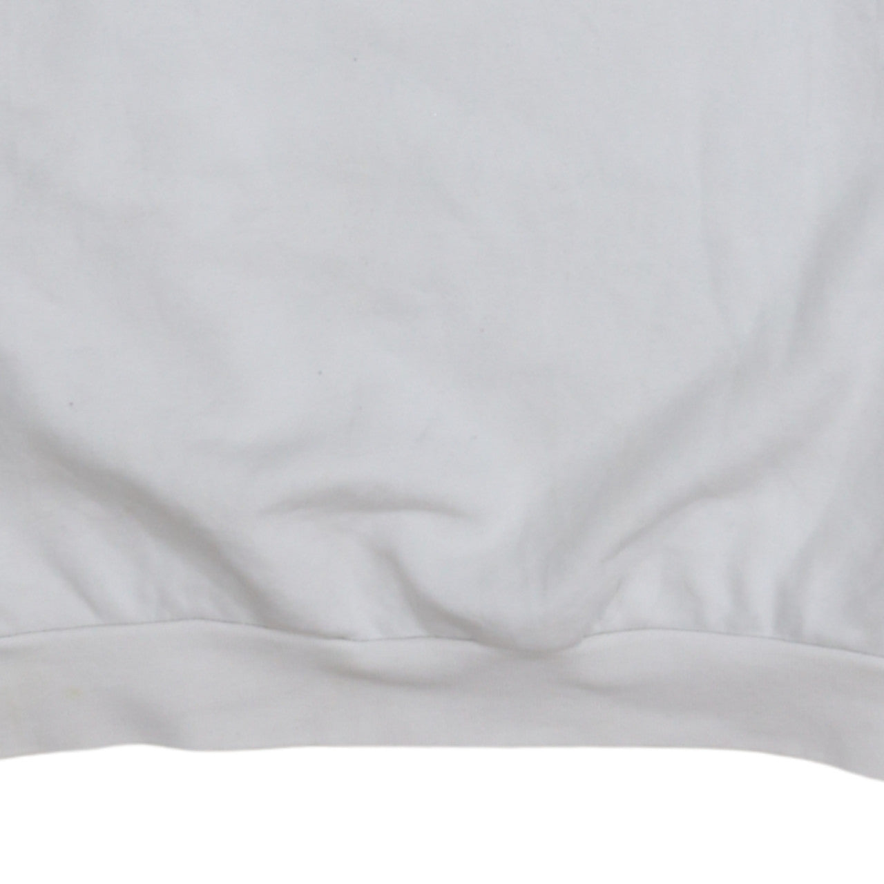 Adidas Women White Crew Neck Pullover Sweatshirt Size 8