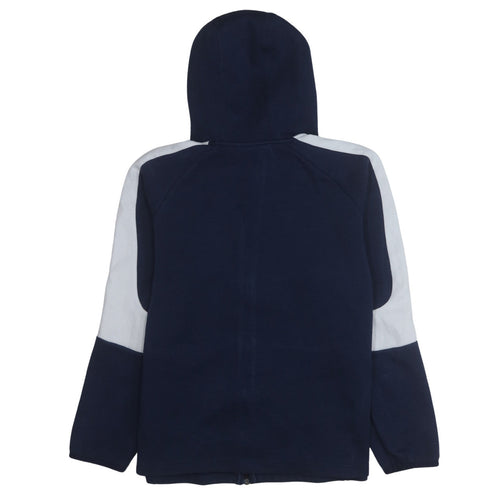 Puma Mens Blue XL Full Zip Hoodie Lightweight Sportswear