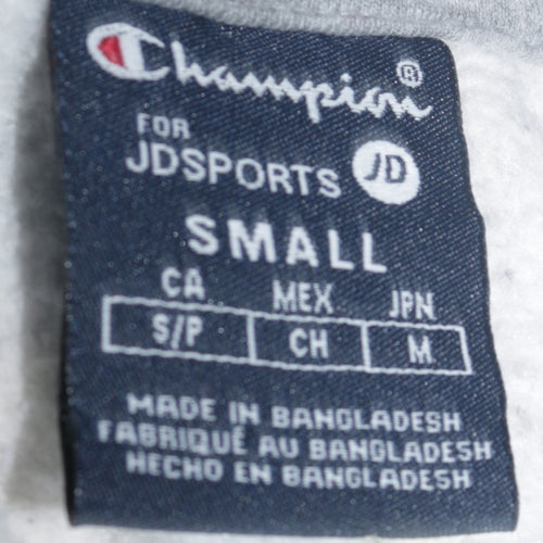 Champion Men's Grey Small Pullover Crew Neck Sweatshirt