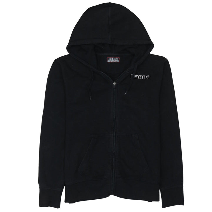 Kappa Men's Black XL Full Zip Hoodie Sweatshirt