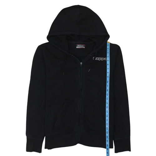 Kappa Men's Black XL Full Zip Hoodie Sweatshirt