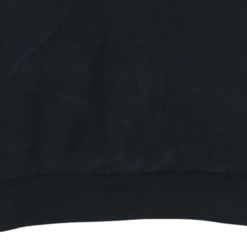 Nike Men's Black Small Crew Neck Pullover Sweatshirt