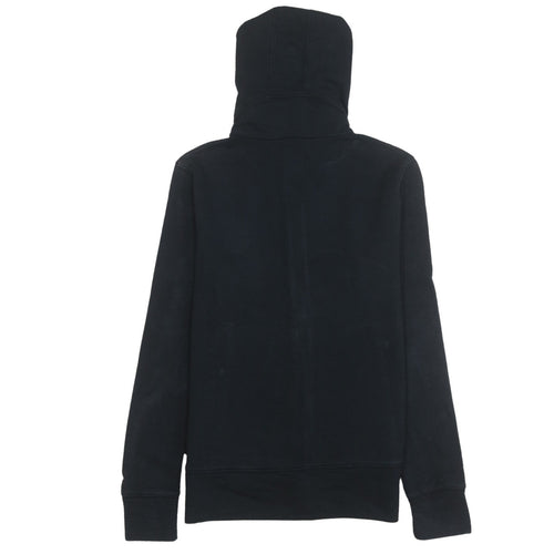 Tommy Hilfiger Girls Black Full Zip Hooded Sweatshirt XL Fleece Lined
