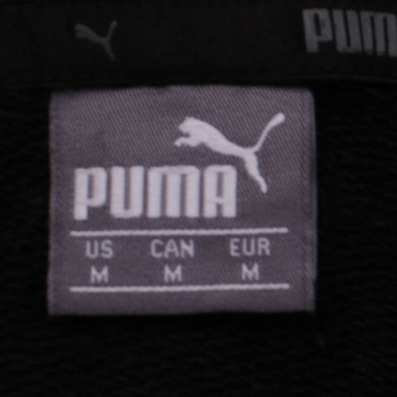 Puma Women Black Medium Pullover Hoodie Sweatshirt