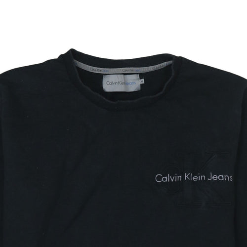 Calvin Klein Jeans Men's Black XL Pullover Sweatshirt