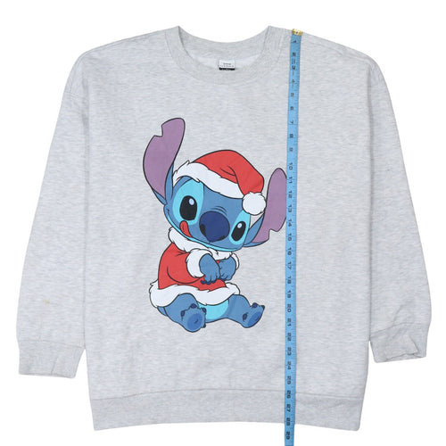 Disney Classics at George Women Grey Sweatshirt Stitch Christmas 2XL