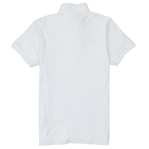 Nike Men's White Classic Short Sleeve Polo Shirt Size S