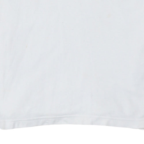 Nike Men's White Classic Short Sleeve Polo Shirt Size S
