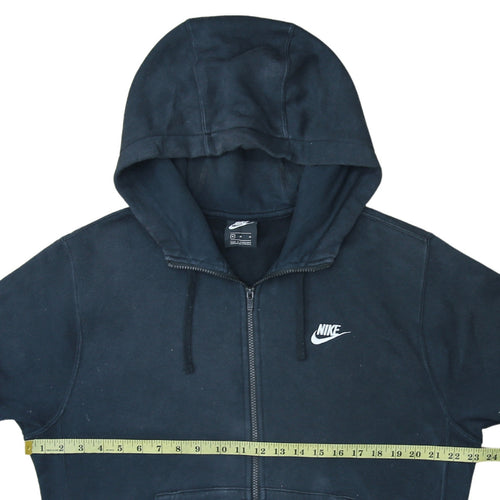 Nike Men's Black Full Zip Hoodie M Regular Fit Sportswear