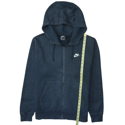 Nike Men's Black Full Zip Hoodie M Regular Fit Sportswear