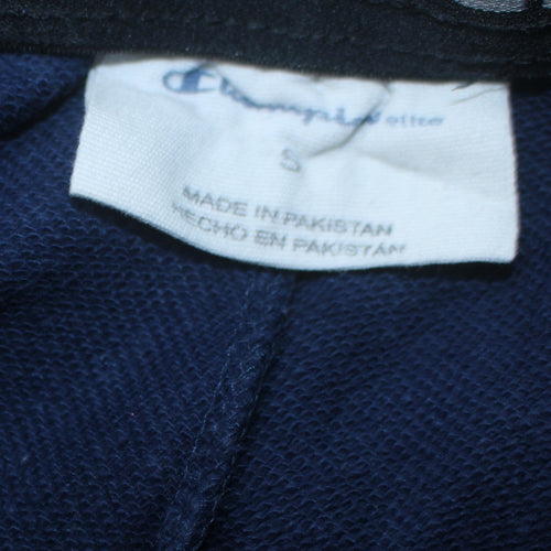 Champion Men's Blue Small Sweat Shorts with Elastic Waist