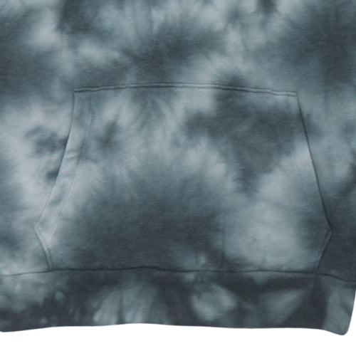 Victoria’s Secret PINK Girls Grey Tie-Dye 1/2 Zip Fleece Sweatshirt Size L