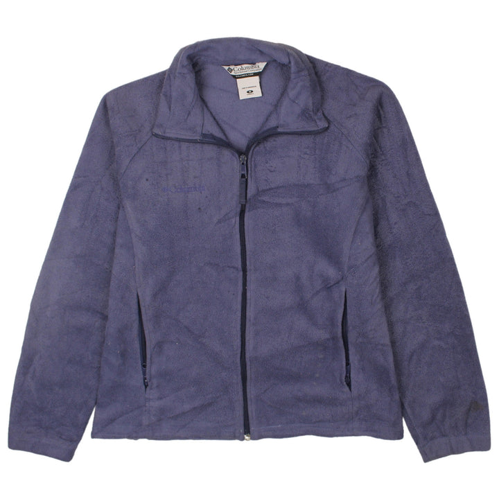 Columbia Women's Purple Fleece Full Zip Jacket Size M